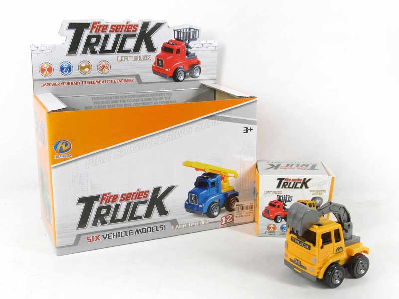 Friction Construction Truck(12in1) toys