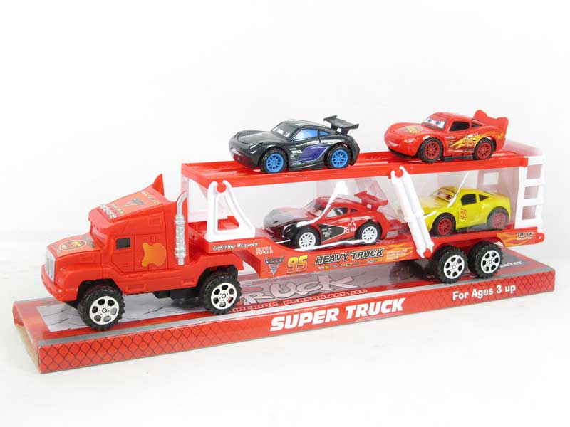 Friction Truck Tow Car toys