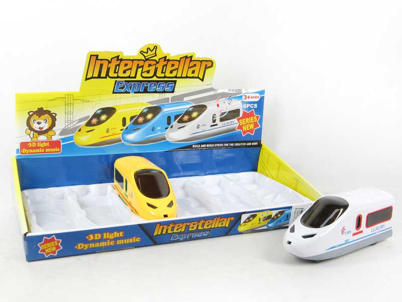 Friction Train W/L(6pcs) toys