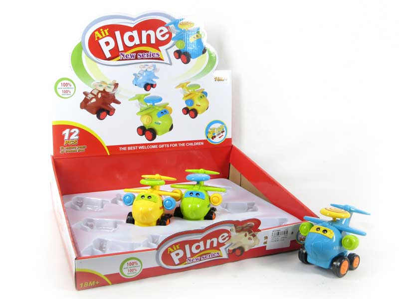 Friction Airplane（12in1） toys