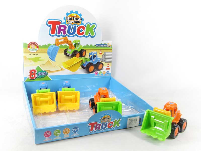 Friction Construction Truck(8pcs) toys