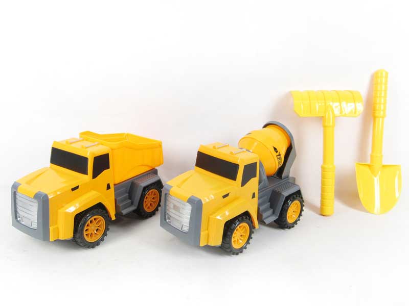 Friction Construction Truck & Spade(2in1) toys