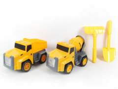 Friction Construction Truck & Spade(2in1)