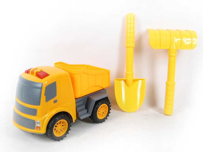 Friction Construction Truck & Spade(2S) toys