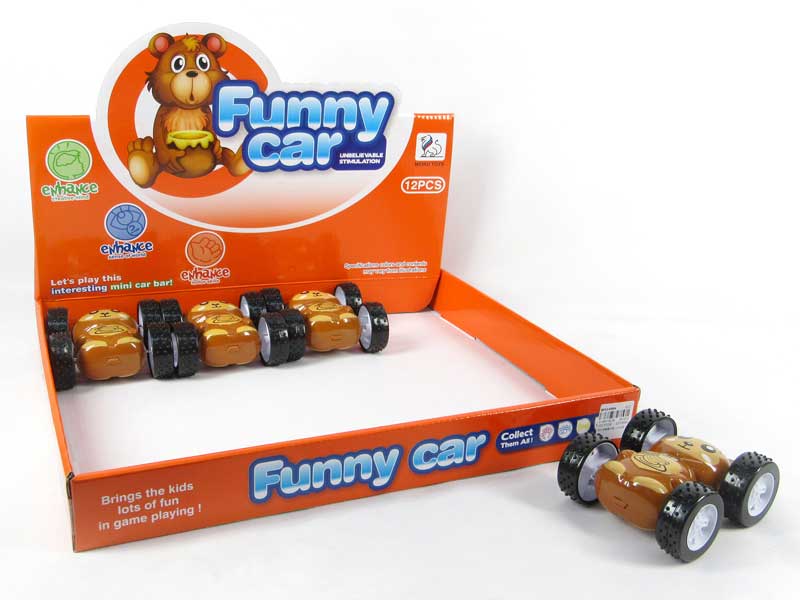 Friction Tumbling Car（12in1） toys