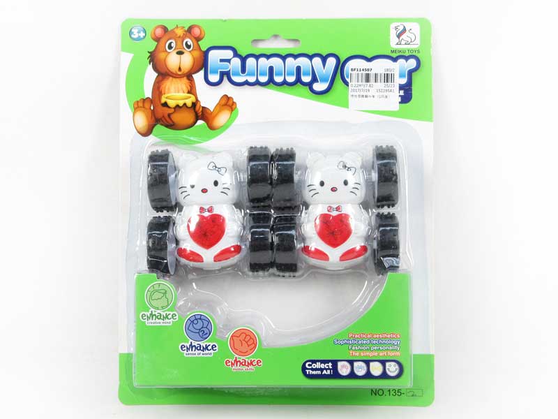 Friction Tumbling Car（2in1） toys