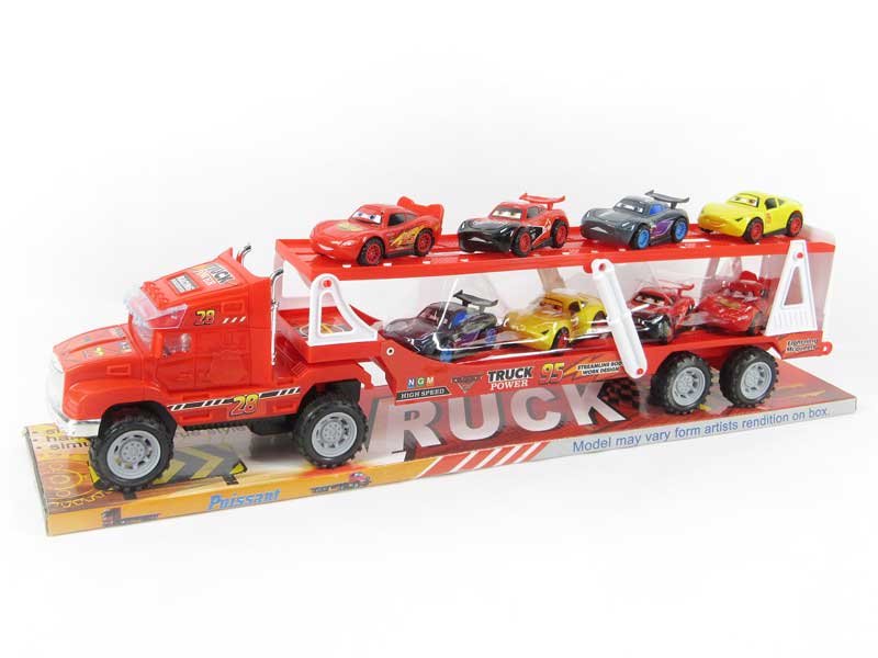 Friction Truck Tow Car toys