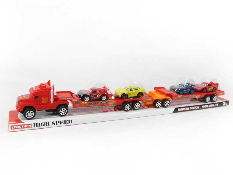 Friction Truck Tow Car W/L_M toys