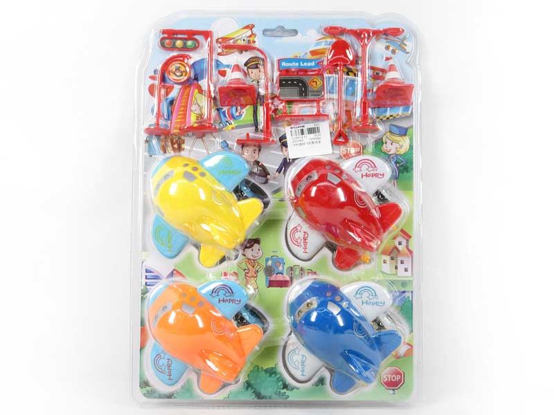 Friction Plane Set toys