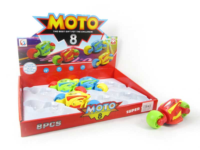 Friction Motorcycle(8in1） toys
