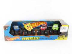 Die Cast Cross-country Car Friction(4in1)