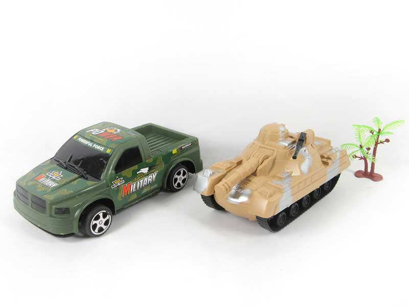 Friction Tank & Friction Car toys