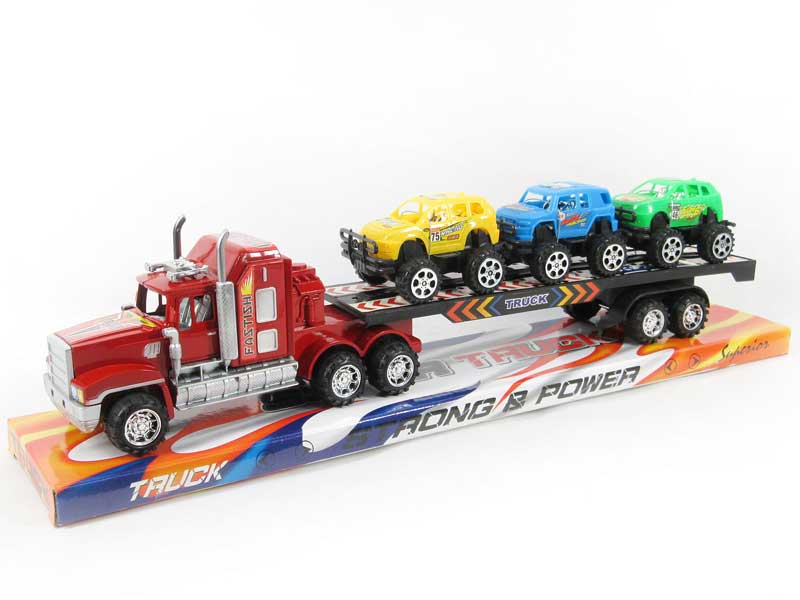 Friction Tow Cross-country Car toys