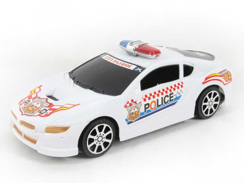 Friction Police Car(4C) toys