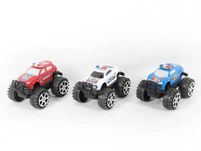 Friction Cross-country Police Car(3in1) toys