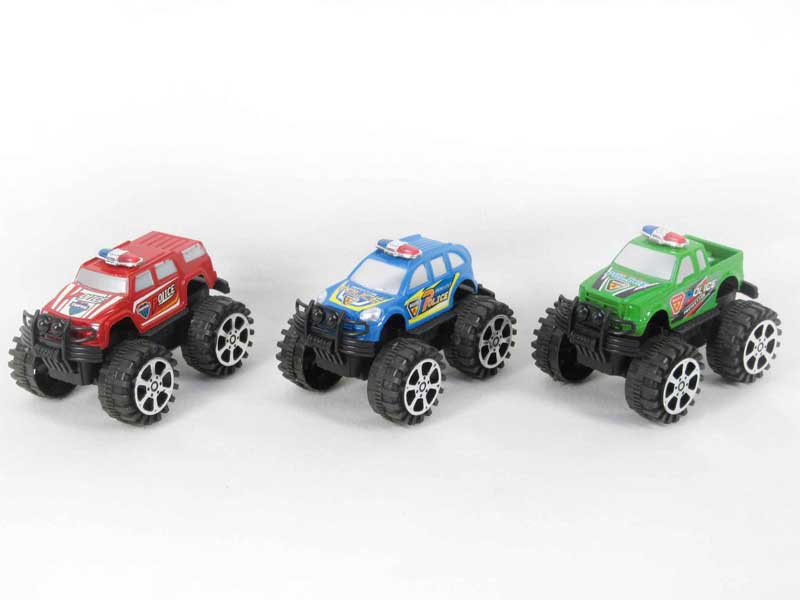 Friction Cross-country Police Car(3S3C) toys