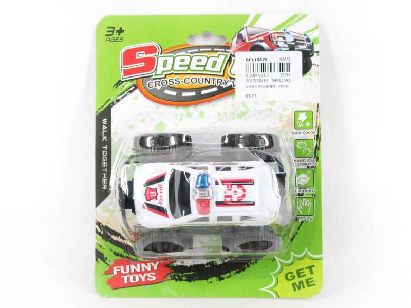 Friction Cross-country Police Car(3S3C) toys
