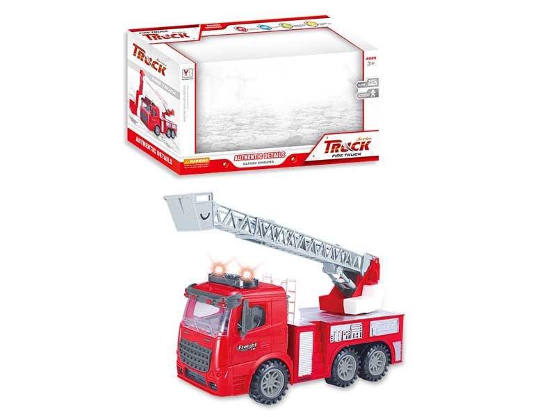 Friction Fire Engine W/L_M toys