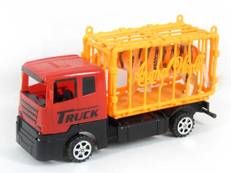 Friction Truck Tow Animal(2S) toys