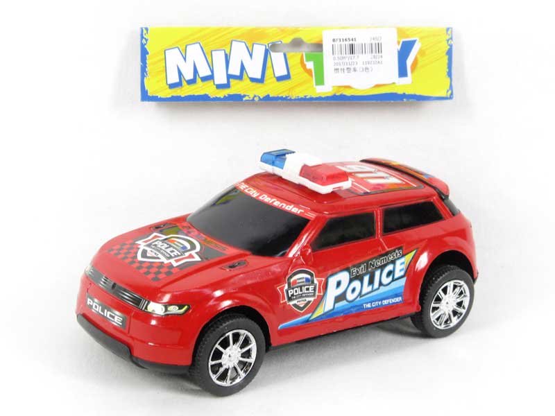 Friction Police Car（3车） toys