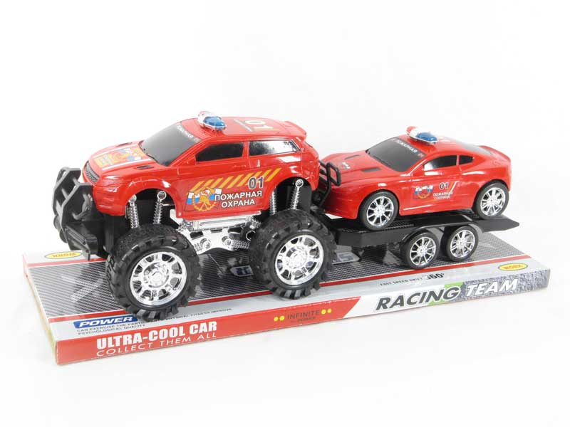 Friction Cross-country Police  Car toys