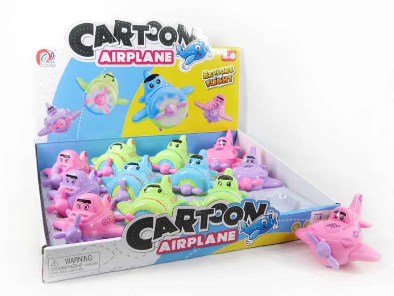 Friction Airplane（12in1） toys