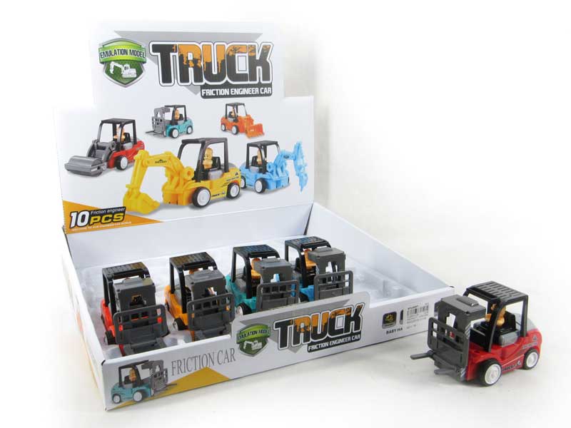 Friction Construction Truck(10in1） toys
