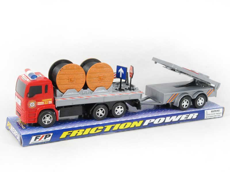 Friction Tow Truck W/L(2C) toys