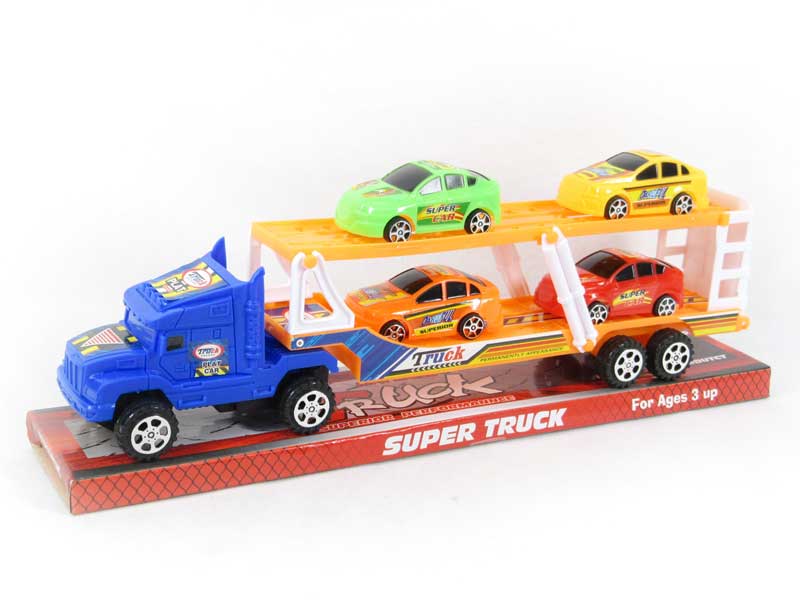 Friction Truck Tow Racing Car toys
