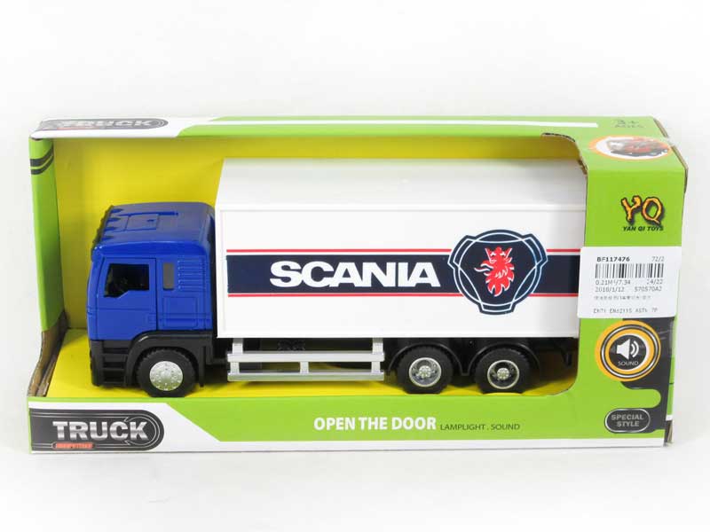 Friction Container Truck W/L_M toys