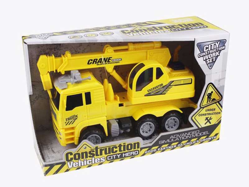 Friction Construction Car toys