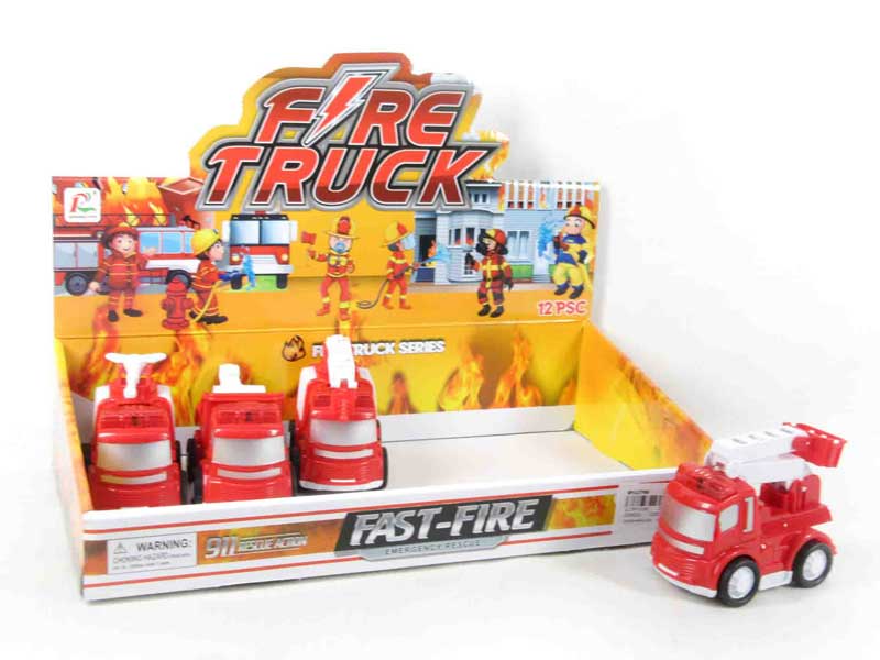 Friction Fire Engine W/L_M(12in1) toys