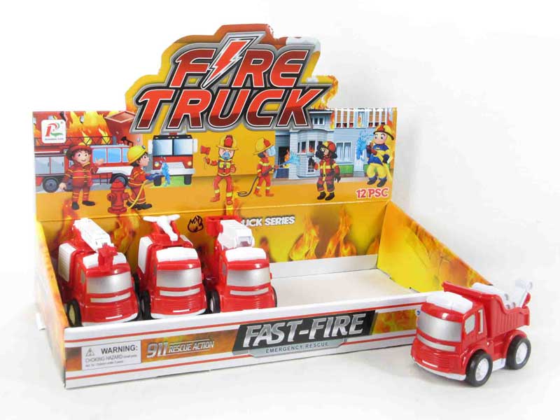 Friction Fire Engine（12in1） toys