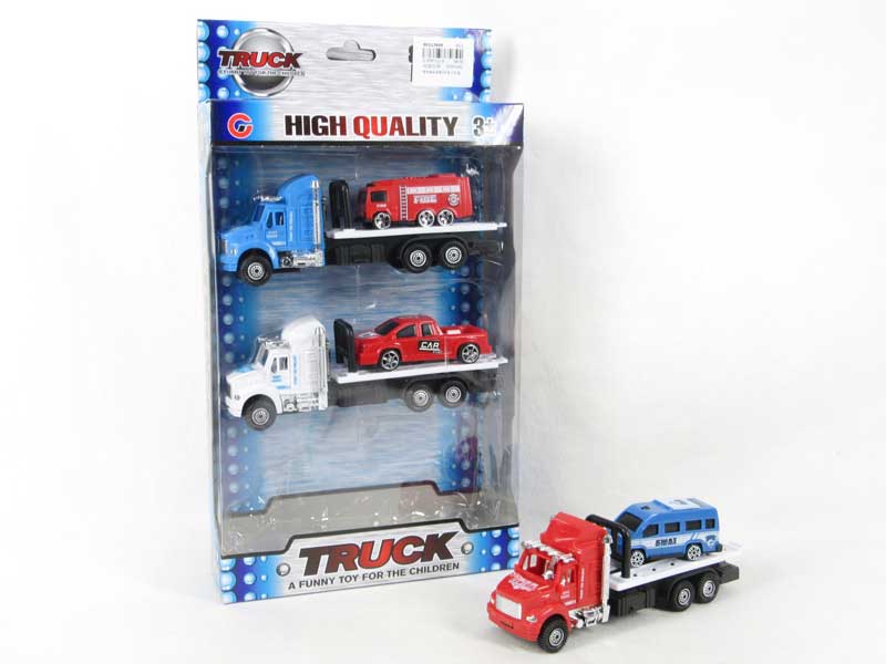 Friction Truck Tow Car(3in1) toys