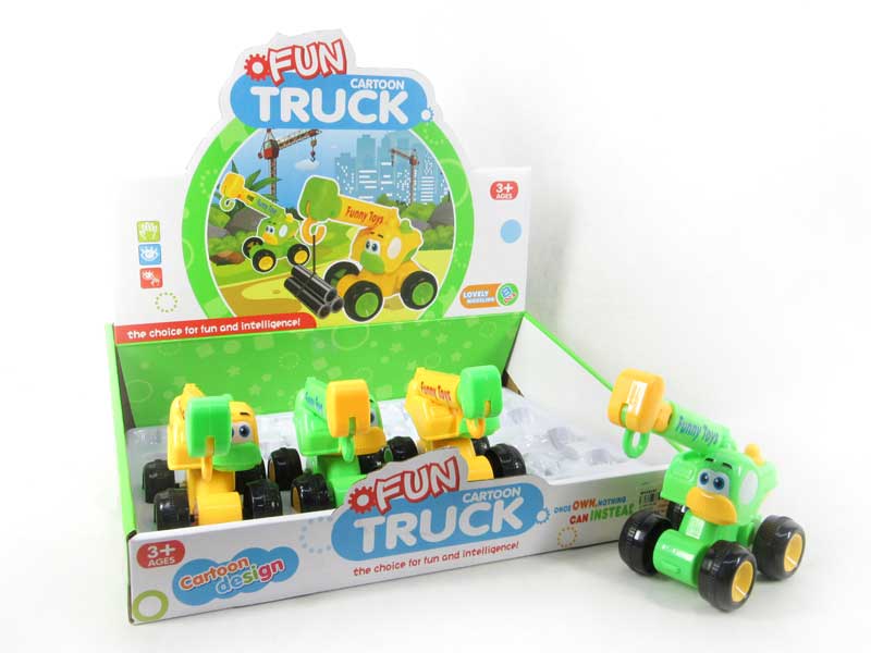 Friction Construction Truck(8pcs） toys