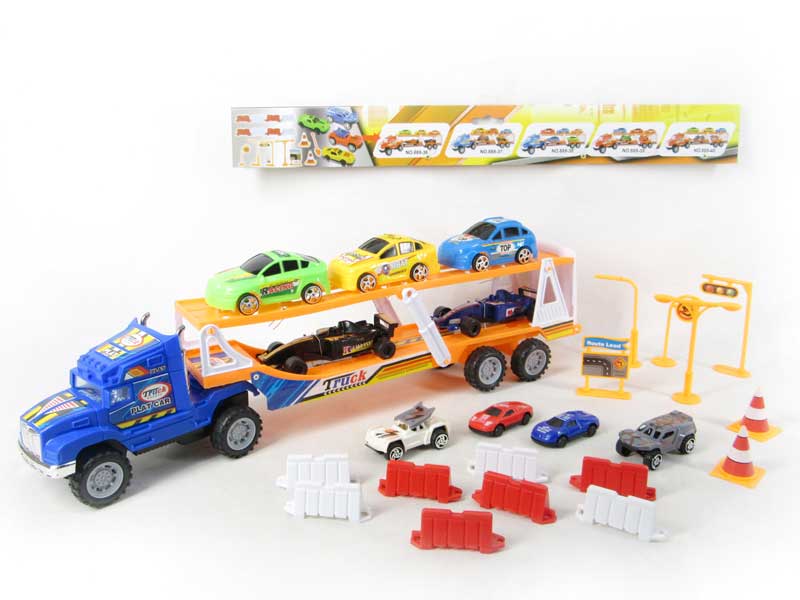 Friction Tow Truck Set toys