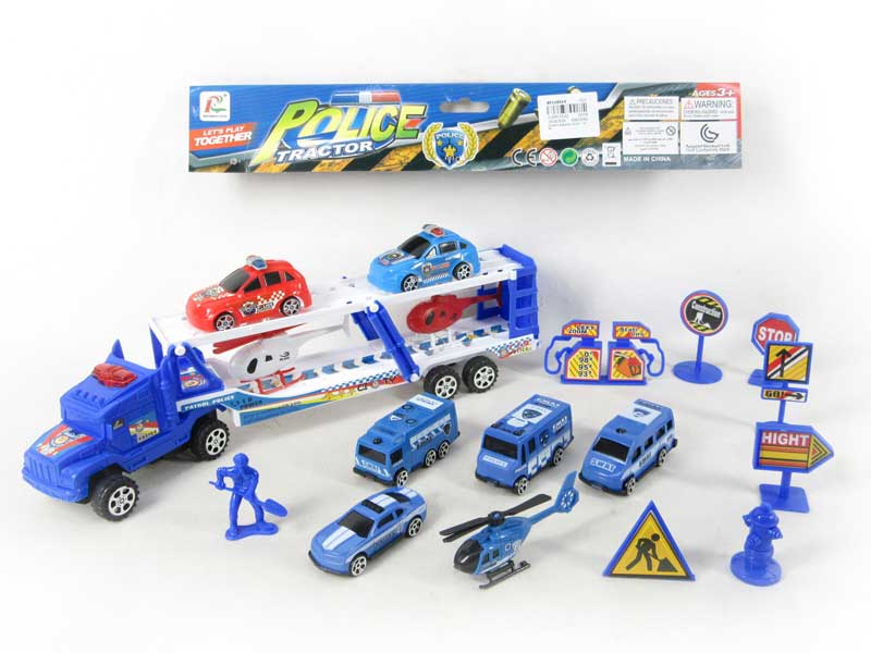 Friction Tow Truck Set W/L_M toys