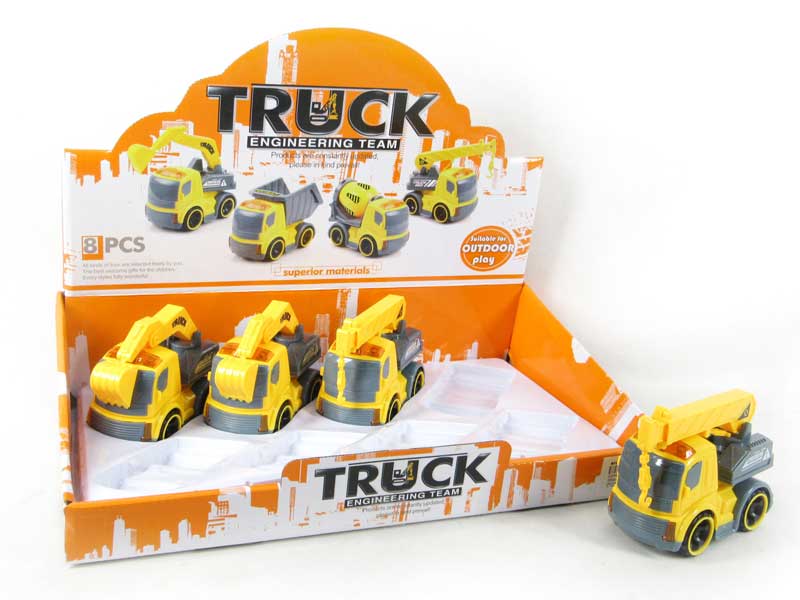 Friction Construction Truck W/L_M(8in1) toys