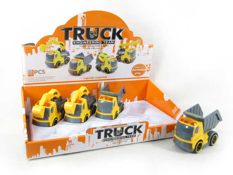 Friction Construction Truck W/L_M(8in1) toys