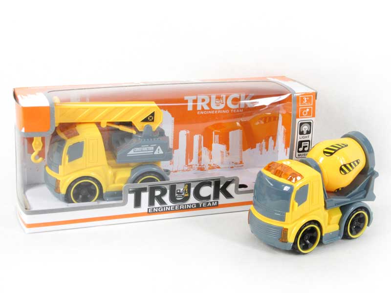 Friction Construction Truck W/L_M（2in1） toys