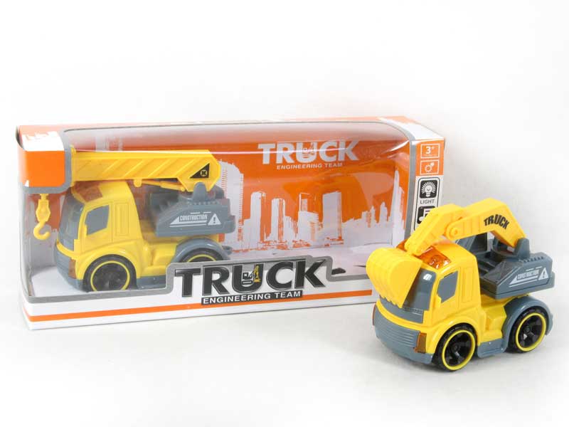 Friction Construction Truck W/L_M（2in1） toys
