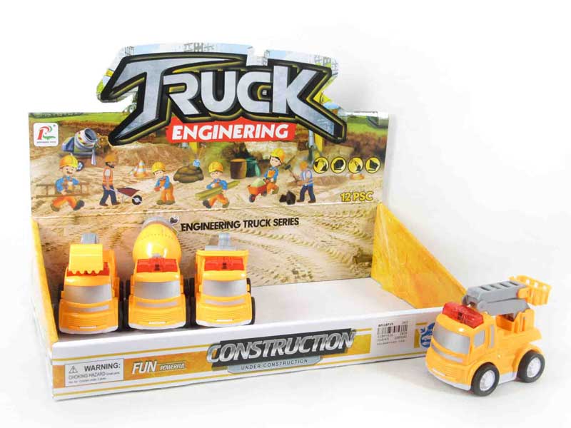 Friction Construction Truck W/L_M(12in1) toys