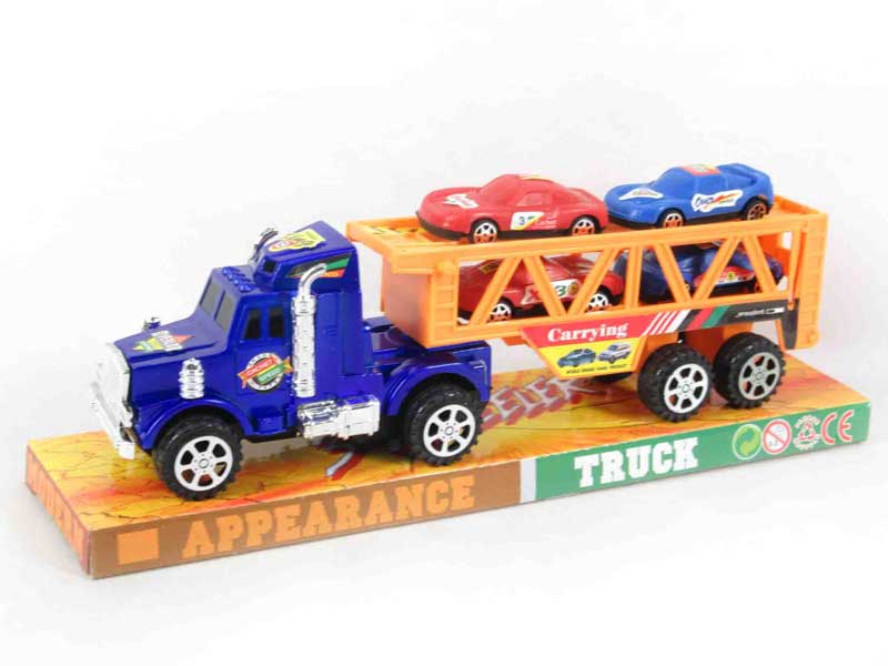 Friction Truck Tow Free Wheel Car(2C) toys