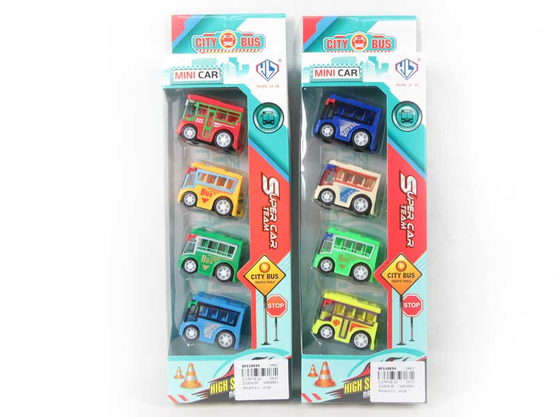 Friction Bus（4in1） toys
