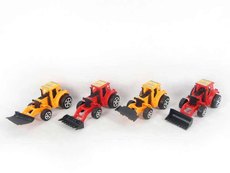 Friction Construction Truck(4S2C) toys