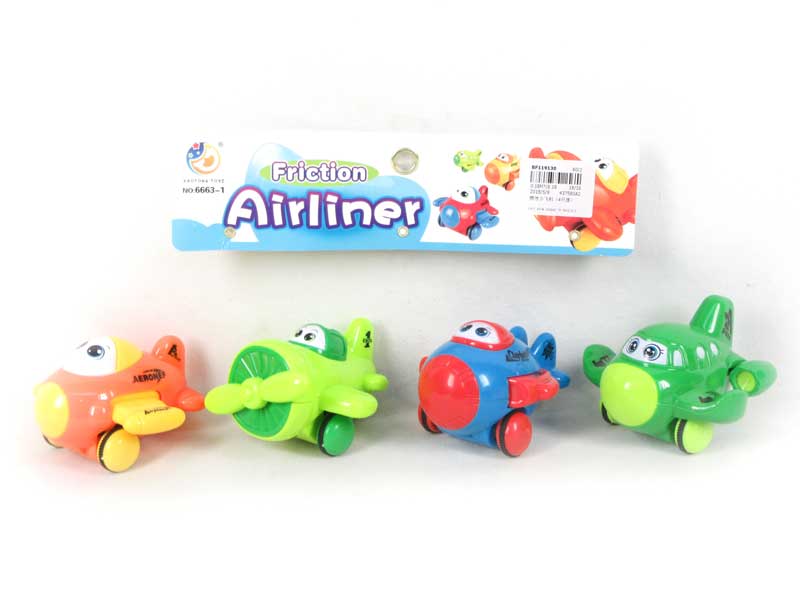 Friction Airplane(4in1) toys