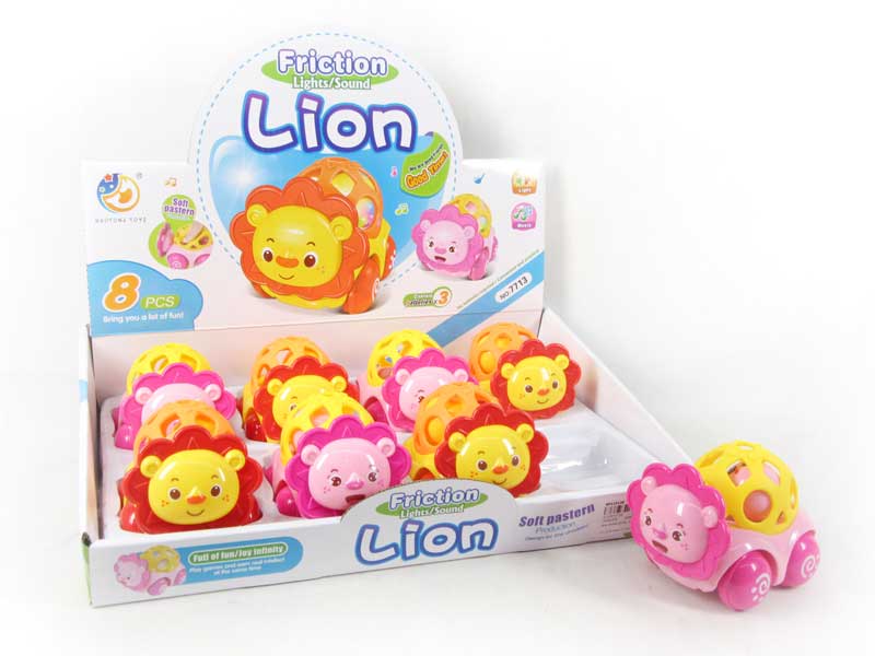 Friction Lion W/L_S(8in1) toys
