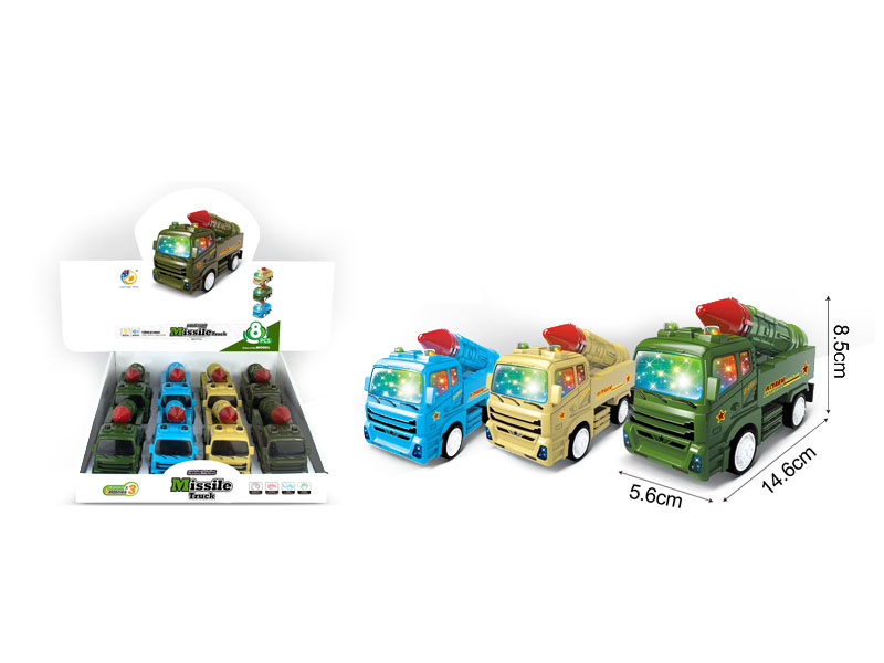 Friction Car W/L(8in1) toys