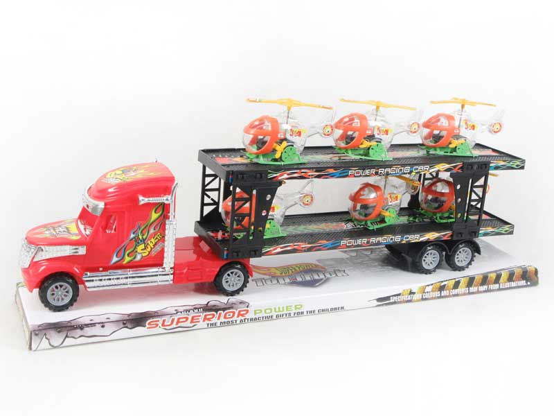 Friction Truck Tow Pull Line Plane(2C) toys