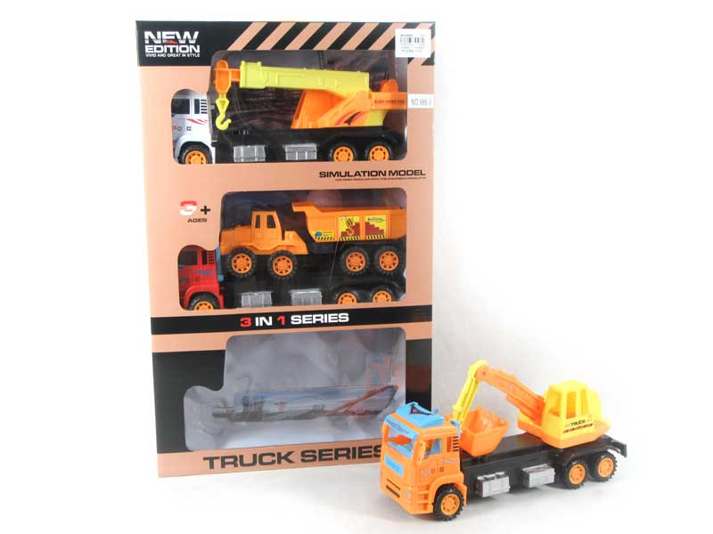 Friction Construction Truck(3in1) toys